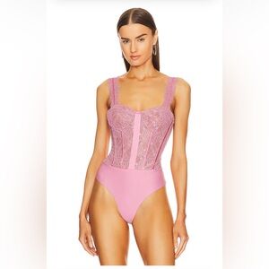 NWT Cami NYC x Revolve Sean Bodysuit - Bonbon